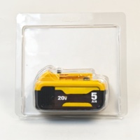 Batterie lithium-ion DeW DCB205 20V 5.0Ah 590g avec petite carte BMS pour outils de construction et d'atelier en stock