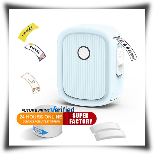 Hot Selling Smart Barcode Mini Portable Pocket Printer Thermal Sticker Printer Wireless Mobile Label Printers