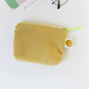 กระเป๋าใส่เหรียญผ้าลูกฟูกสีพื้นแบบใหม่ สไตล<span class=keywords><strong>์เกาหลี</strong></span> สำหรับนักเรียน ขนาดกะทัดรัด น่ารัก พกพาสะดวก ดีไซน์เรียบง่าย สด<span class=keywords><strong>ใส</strong></span> ใช้งานได้หลากหลาย สำหรับผู้หญิง - Product Image 4