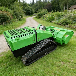 Tondeuse à fléaux automotrice télécommandée tout-terrain, <span class=keywords><strong>robot</strong></span> de désherbage et tondeuse à gazon automatiques pour fermes et vergers - Product Image 5