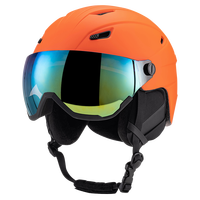 Certifié CE EN1077 Nouveau design Protection des sports de ski Casque de ski de neige avec lunettes