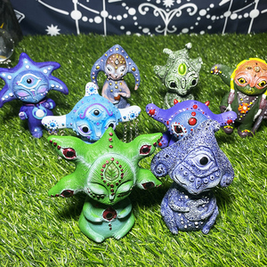 Artisanat naturel en gros pour la décoration et les cadeaux, poupées faites à la main, jardin de guérison, petit elfe - Product Image 3