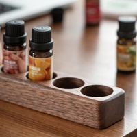 Présentoir vertical pour cosmétiques et huiles essentielles, 1 pièce, avec compartiments, pour magasin ou maison