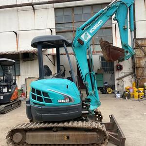 Excavadora Usada Kobelco Sk30 de 3 Toneladas, Importada de Japón, Miniexcavadora Kobelco SK30 de Segunda Mano a Bajo Precio - Product Image 5