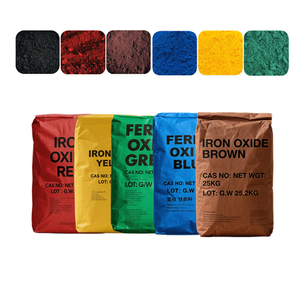 Màu sắc tố sắt Oxit Đỏ đen vàng xanh nâu sắc tố vô cơ được sử dụng trong ngành công nghiệp cấp - Product Image 1