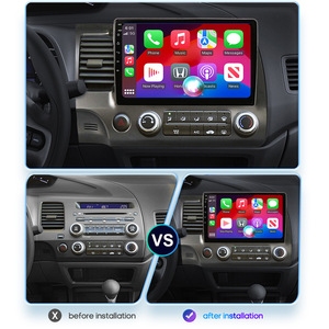 Carplay Android GPS Navigator Drahtloser Dashboard Navigator USB-Anschluss 1 Jahr grenz überschreitend Anwendbar für 06-11 Honda Civic - Product Image 2