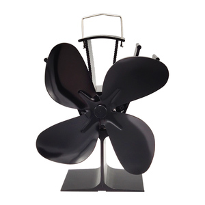 Ventilatore per Stufa a Legna Piccolo Nuovo Design a 4 Pale Alimentato dal Calore per Caminetto - Product Image 3