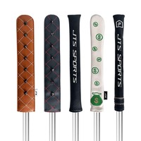Nouvelle conception, housse de bâton d'alignement de golf en cuir PU noir, accessoires de golf