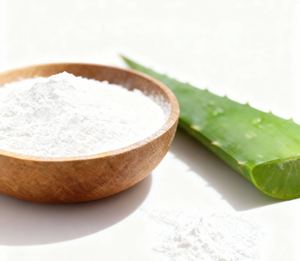 Extracto natural de aloe vera en polvo 100X con dosificación precisa para la fabricación de cosméticos y formulaciones para el cuidado de la piel - Product Image 1