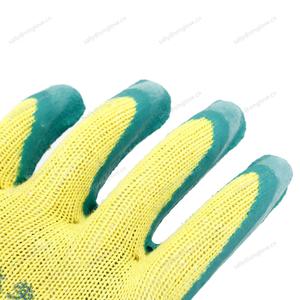 Crinkle <span class=keywords><strong>Latex</strong></span> găng tay tráng, an toàn xây dựng chống trượt tay bảo vệ làm việc găng tay - Product Image 5