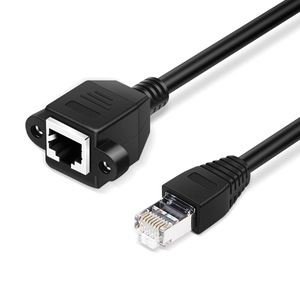 Câble d'extension réseau <span class=keywords><strong>RJ45</strong></span> CAT5/6 en cuivre pur, connecteur réseau mâle-<span class=keywords><strong>femelle</strong></span> - Product Image 1