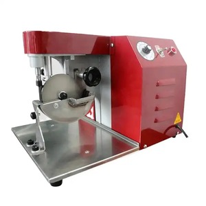 Machine à colorer les bords en cuir, pour le coloriage des bords en forme d'arc ovale et en forme de diamant, avec système d'encre et de peinture intégré - Product Image 1