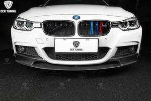 Lame de pare-chocs avant en Fiber de carbone pour <span class=keywords><strong>BMW</strong></span> F30 <span class=keywords><strong>M</strong></span> TECH Bumper <span class=keywords><strong>M</strong></span> <span class=keywords><strong>Performance</strong></span> 2012-2018, becquet de pare-chocs avant - Product Image 3