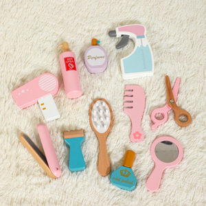 Jeu <span class=keywords><strong>de</strong></span> Rôle pour Enfants : <span class=keywords><strong>Salon</strong></span> <span class=keywords><strong>de</strong></span> <span class=keywords><strong>Coiffure</strong></span> Rose, Maquillage, Jeu Éducatif, Table <span class=keywords><strong>de</strong></span> Princesse à Habiller, Cadeau Jouets pour Garçons et Filles - Product Image 4