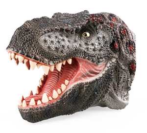 Juguetes interactivos <span class=keywords><strong>de</strong></span> la familia <span class=keywords><strong>de</strong></span> animales salvajes simulados, títere <span class=keywords><strong>de</strong></span> mano con hombro <span class=keywords><strong>de</strong></span> dragón - Product Image 4