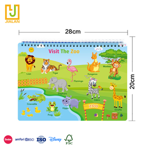 Tablero de escritura para colorear con pinceles, libros educativos personalizados para niños, Con pegatinas, para colorear - Product Image 2