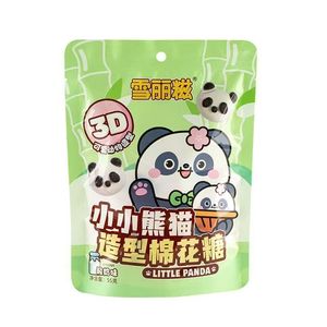 Venta al por mayor de malvaviscos de animales Kawaii de 55g, con forma de Corgi y Panda 3D, caramelos explosivos con relleno de dulces suaves de textura Q, listos para consumir. - Product Image 2