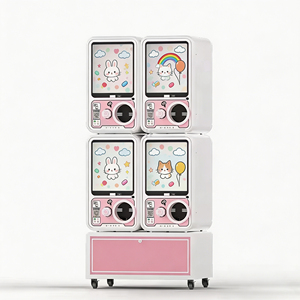 Distributeur automatique de capsules en métal de 75 à 100 mm à pièces, <span class=keywords><strong>machine</strong></span> à capsules gacha, <span class=keywords><strong>machine</strong></span> à capsules de jouets, <span class=keywords><strong>machine</strong></span> à capsules de jouets en forme d'œuf - Product Image 1