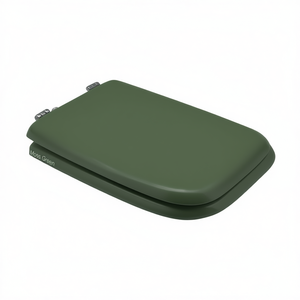 Funda para Asiento de Inodoro, Forma Estándar Ideal, Color Verde Musgo, 50.5 cm de Largo, 37.5 cm de Ancho - Product Image 3