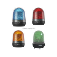 Avertisseur sonore lumineux rotatif clignotant 100mm B/12-24VDC M/100-240VAC Vert XVR3B/3M 03/03S