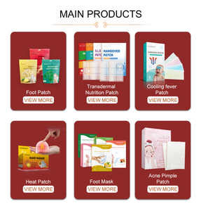 Parches Desintoxicantes para Pies Surtidos: Jengibre, Menta, Lavanda, Rosa, Té <span class=keywords><strong>Verde</strong></span>, Vinagre de Bambú, Turmalina, Quitosano. OEM, ODM, CE. Para Dormir <span class=keywords><strong>y</strong></span> Relajarse. - Product Image 6