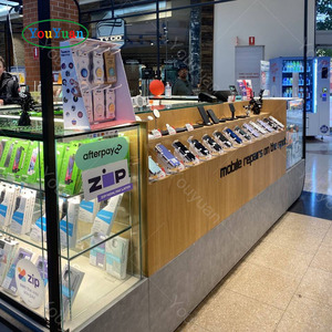 कारखाने की आपूर्ति सेल फोन एक्सेसरीज और मरम्मत कियोस्क स्मार्टफोन मोबाइल फोन स्टोर ग्लास डिस्प्ले मॉल मोबाइल कियोस्क प्रदर्शित - Product Image 6