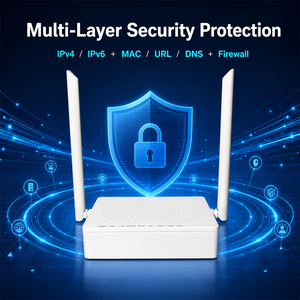 X5203 GPON EPON xpon ONU 2GE + 1หม้อ + 2.4GHz WIFI FTTH ไฟเบอร์บ้านเกตเวย์ TR069 VoIP IPv6ไฟร์วอลล์สำหรับ isp/hote/home - Product Image 6