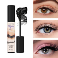 Mascara 4 en 1, imperméable, résistant à la transpiration, sans bavures, longue durée, extension des cils, volume épais, allongement, maquillage cosmétique