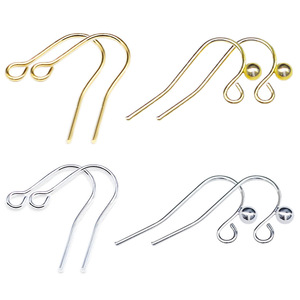 Earring Hooks Pure Copper Electroplated Anti Drop 6 Inches DIY Jewelry Findings Bohemia Style Spring 2025 - Product Image 2