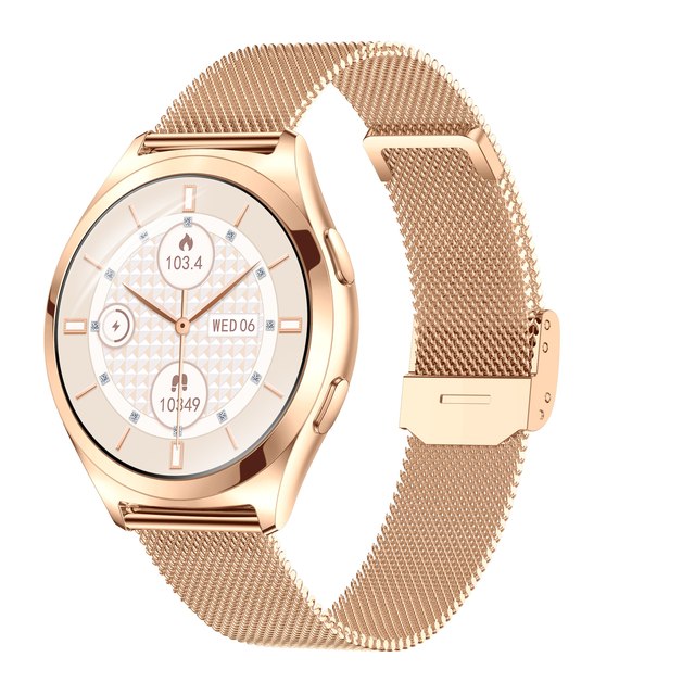 Y35 Smart Watch 1.27 HD Large Screen Heart Rate Female Physiological Monitoring Waterproof Wireless ROUND Woman Watches