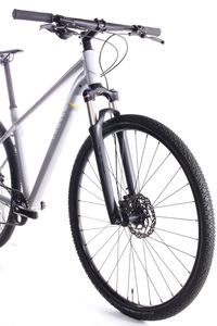 Bicicleta Híbrida Original Nueva CNY con Horquilla de Fibra de Carbono, Bicicleta Eléctrica con Llantas Gruesas de 26 Pulgadas, Bicicleta de Carreras para Adultos, Doble Suspensión, 6 Velocidades - Product Image 4