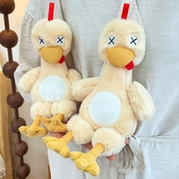 Figurine de canard salé magnétique personnalisée OEM ODM - Peluche en polyester détachable à assembler soi-même - Cadeau d'anniversaire idéal