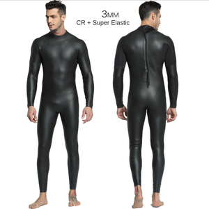 Camisa de baño de tela de cuero 3Mm neopreno Cr suave luz suave piel traje húmedo manga larga surf natación traje de neopreno - Product Image 4