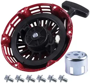 Avviamento a strappo con coppa di avviamento adatto per Honda GX120 GX160 GX200 avviamento a strappo (zampe in acciaio) motore 4/5/5/6/hp sostituzione motore