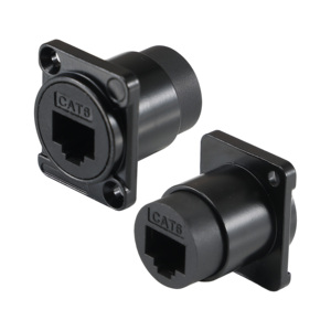 <strong>Wall</strong> Panel Mount Female Cat6 Rj45 Ethernet Adapter Connector Wifi Panel Home <strong>Socket</strong> Machine Price - Product Image 3