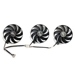 7PIN T129215SY 87มม. พัดลม GPU RTX2080TI สำหรับ Asus RTX2070 ROG threx-<span class=keywords><strong>GeForce</strong></span> RTX 2060 Super 2080 Ti RX <span class=keywords><strong>5600</strong></span> <span class=keywords><strong>XT</strong></span> RX กราฟิก5700XT Fa - Product Image 2