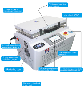 <span class=keywords><strong>12</strong></span> pollici <span class=keywords><strong>AK</strong></span> pro 5 in 1 LCD OCA Vuoto Macchina di Laminazione NESSUNA bolla Automatica Macchina Plastificatrice OCA Per LCD - Product Image 4