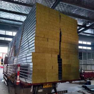 Modern 75mm/100mm/125mm/150mm <strong>Roof</strong> <strong>Sandwich</strong> <strong>Panels</strong> Wall <strong>Panels</strong> Exterior Building Construction Outdoor EPS Cement XPS Rock Wool - Product Image 4