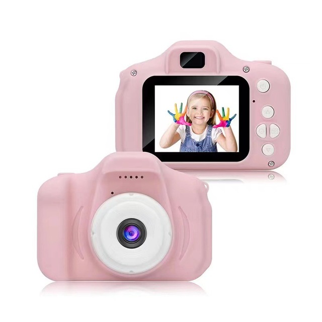Cartoon Image Kids Camera Hot Christmas Gift Toys 2.0 Screen Color Camera HD 720P Mini Children's Camera