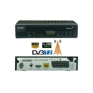 TDT receptor DVB-T2 digital HD Euroconector + HDMI