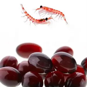 Sağlık takviyesi özel etiket Omega 3 kril yağı Softgel kril yağı Softgel Krill yağı Astaxanthin yumuşak kapsül