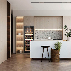 Vinopro Enfriador de Vino Personalizado de 330L, Capacidad para 108 Botellas, Refrigerador con Compresor y Control Inteligente de Temperatura, para Uso Doméstico Privado - Product Image 2