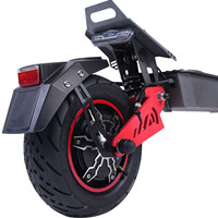 Trottinette électrique pliable longue portée 3000W 60V avec batterie au lithium, autonomie de 60 km, vitesse de 70 km/h, étanche, pour la vente en gros