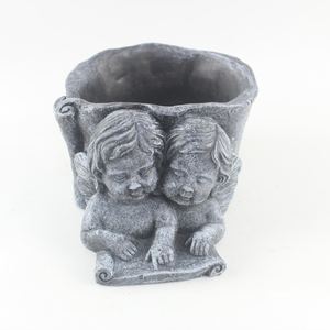 Priez ange jardin Art Vase Sculpture fleur Vase fleur Pot plantes pour la maison pour parc - Product Image 3