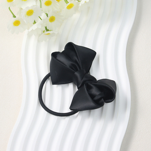 Accessori per capelli personalizzati per bambini <span class=keywords><strong>con</strong></span> fiocco elastici per coda di cavallo per bambini cravatte per capelli <span class=keywords><strong>con</strong></span> fiocchi - Product Image 5