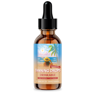 Gouttes bronzantes à <span class=keywords><strong>boire</strong></span> 60 ml pour le visage et le corps, améliorent le teint, éclat naturel, booster de mélanine, supplément buvable, saveur pastèque - Product Image 3