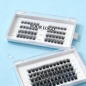 Pestañas Postizas al por Mayor OEM, Marca Privada, Banda Suave, Larga Duración, Veganas - Product Image 1