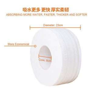 <span class=keywords><strong>Papier</strong></span> <span class=keywords><strong>toilette</strong></span> géant doux de haute qualité, personnalisé, en gros, bon marché, 3 couches, 2 couches, pour la salle de bain, application faciale - Product Image 2