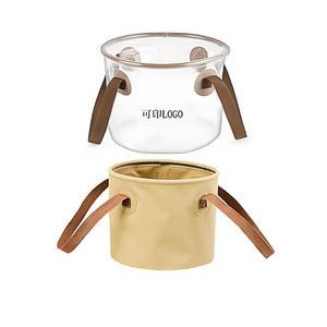 Seau à eau pliable portable en gros, seau vide, bidon de voyage monté sur voiture, seaux de stockage d'eau d'extérieur - Product Image 4