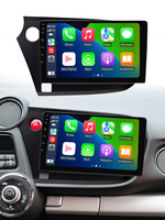 MEKEDE Car-play Car-play Multimédia Android Auto IPS Écran Tactile 4 cœurs 2 + 32 Go FM Navigation pour Honda Insight 2009-2014